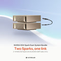 NVIDIA DGX Spark Dual-System Bundle – 2x DGX Spark with the NVIDIA QSFP cable, 0.4 m