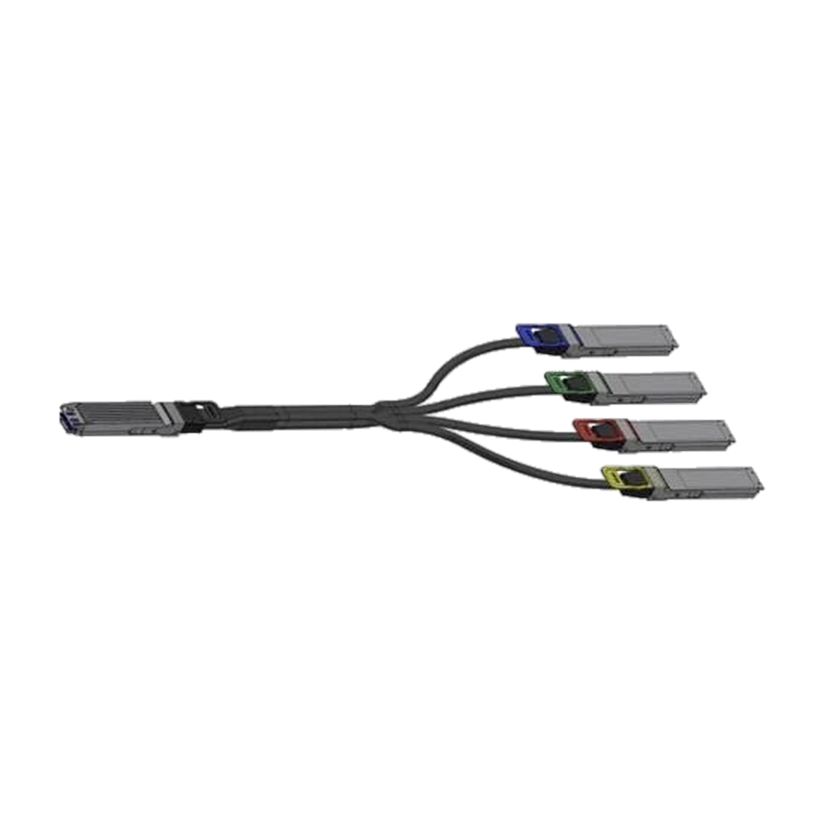 NVIDIA MCP7Y50-N001 – NDR 800G OSFP to 4x 200G OSFP Splitter DAC, 1 m