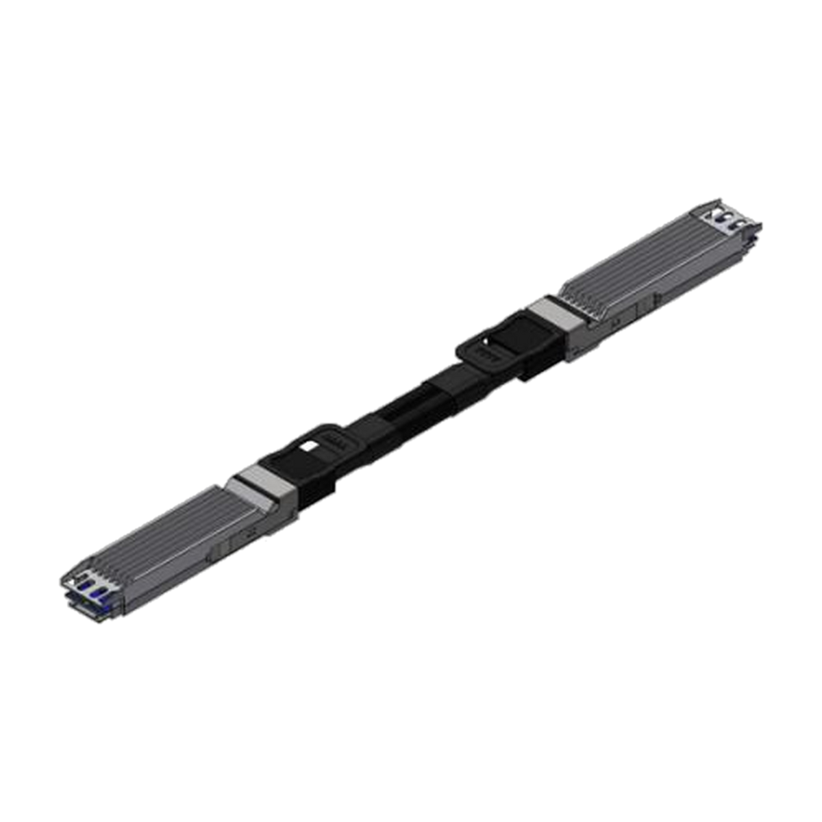 NVIDIA MCA4J80-N004 – NDR 800G Twin-Port OSFP Active Copper Cable, 4 m