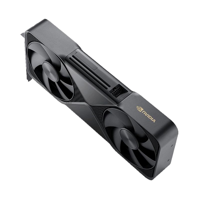 PNY NVIDIA RTX PRO 6000 Blackwell Workstation Edition – angled top view