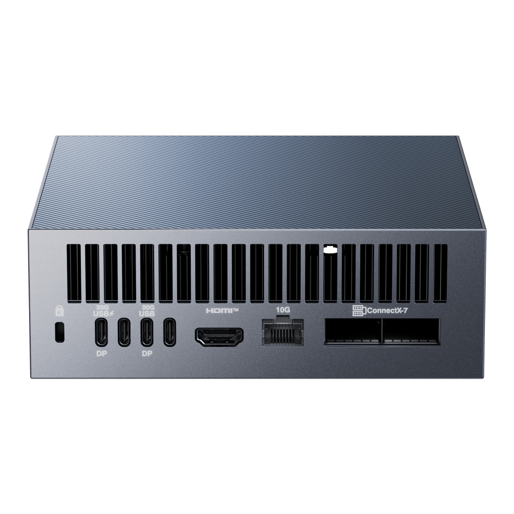 ASUS Ascent GX10 – rear ports