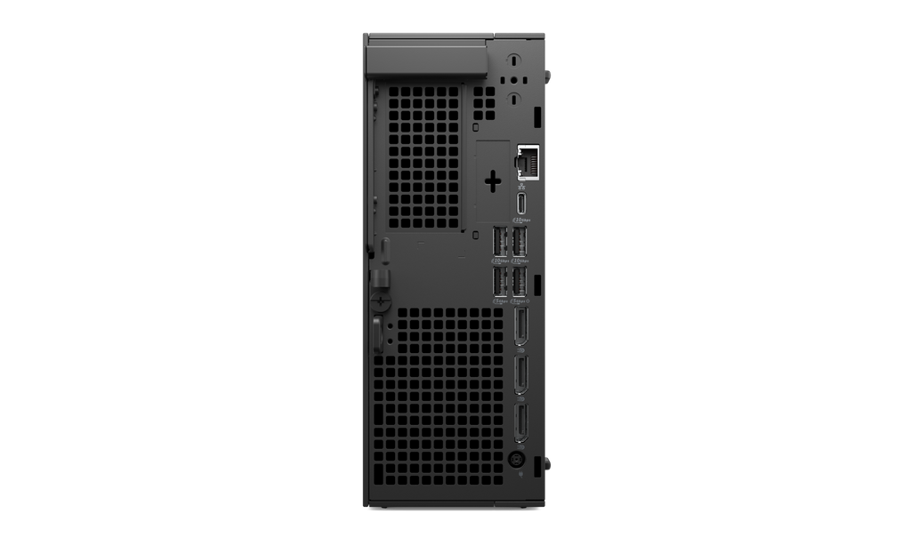 Dell Pro Max Micro FCM2250, rear ports (base configuration shown)