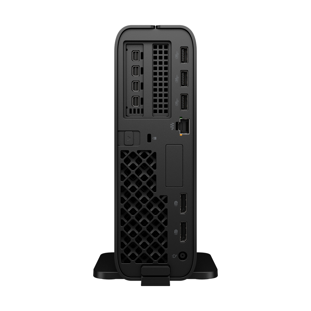HP Z2 Mini G1i workstation, rear ports