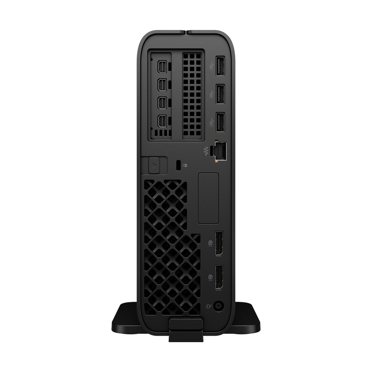 HP Z2 Mini G1i workstation, rear ports