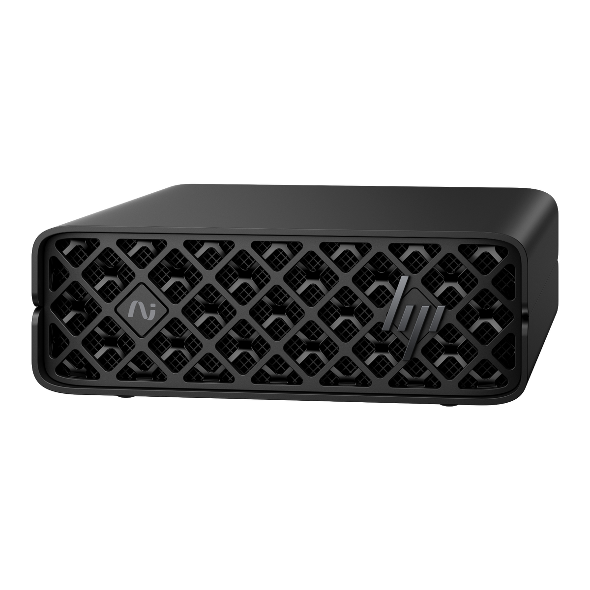 HP ZGX Nano G1n AI Station – angled view
