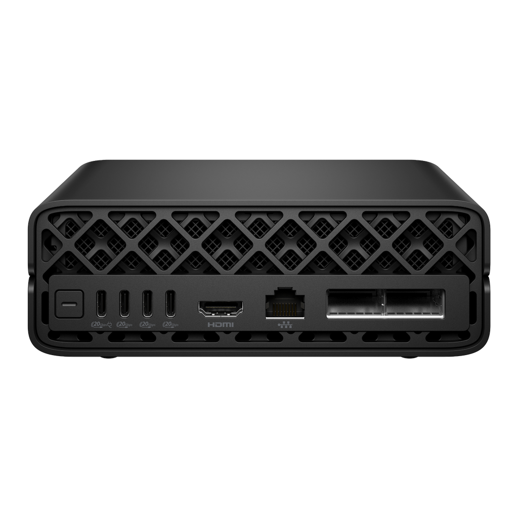 HP ZGX Nano G1n AI Station – rear ports
