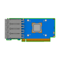 NVIDIA ConnectX-7 quad-port SFP56 card layout (drawing from NVIDIA's ConnectX-7 user manual)